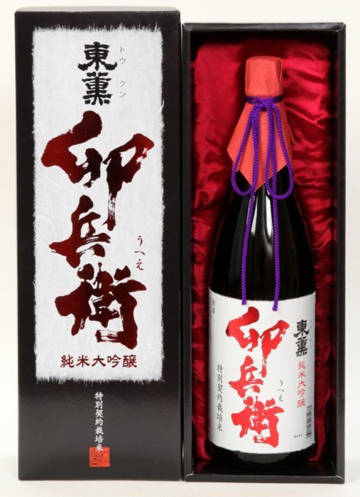 【1800ml】純米大吟醸 卯兵衛/化粧箱入